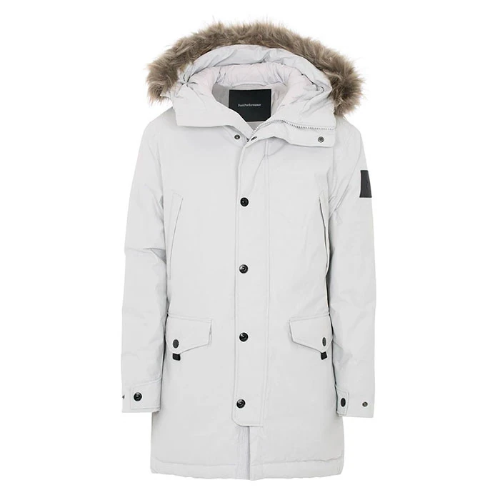 كاپشن بلند مردانه مدل parka برند peak performance