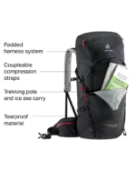 کوله پشتی کوهنوردی زنانه 30 لیتری دیوتر مدل Deuter - Image 2
